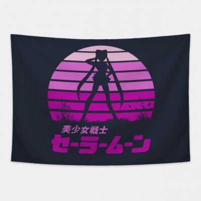 Sailor Moon Sun Set Tapestry Official Cow Anime Merch