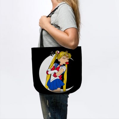 Usagi Tongue Out White Moon Tote Official Cow Anime Merch