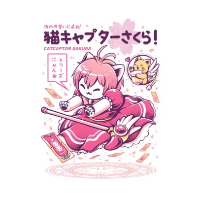 Catcaptor Tote Official Cow Anime Merch