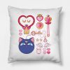 Chibi Moon Starter Kit Throw Pillow Official Cow Anime Merch