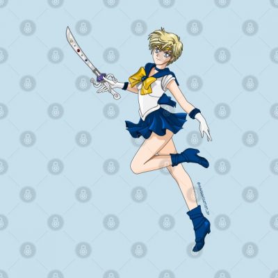 Sailor Uranus Throw Pillow Official Cow Anime Merch