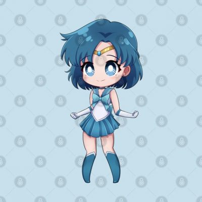 Sailor Mercury Throw Pillow Official Cow Anime Merch