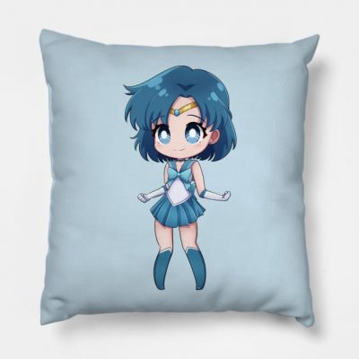 Sailor Mercury Throw Pillow Official Cow Anime Merch