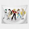 Sailormoon Squad Tapestry Official Cow Anime Merch