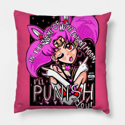 Chibi Moon 01 Throw Pillow Official Cow Anime Merch