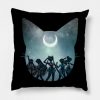 Sailor Team Throw Pillow Official Cow Anime Merch