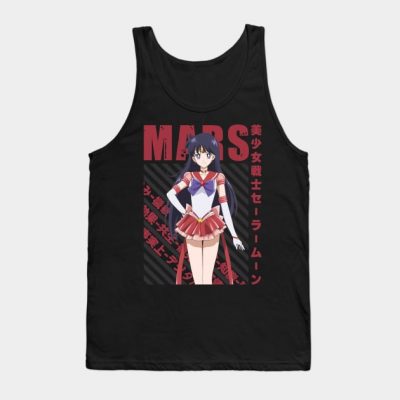 Sailor Moon Rei Hino Mars Tank Top Official Cow Anime Merch