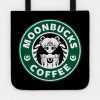 Moonbucks Coffee Tote Official Cow Anime Merch