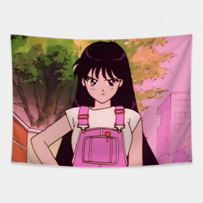 Sailor Mars Is Angry Tapestry Official Cow Anime Merch