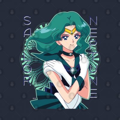 Sailor Neptune Throw Pillow Official Cow Anime Merch