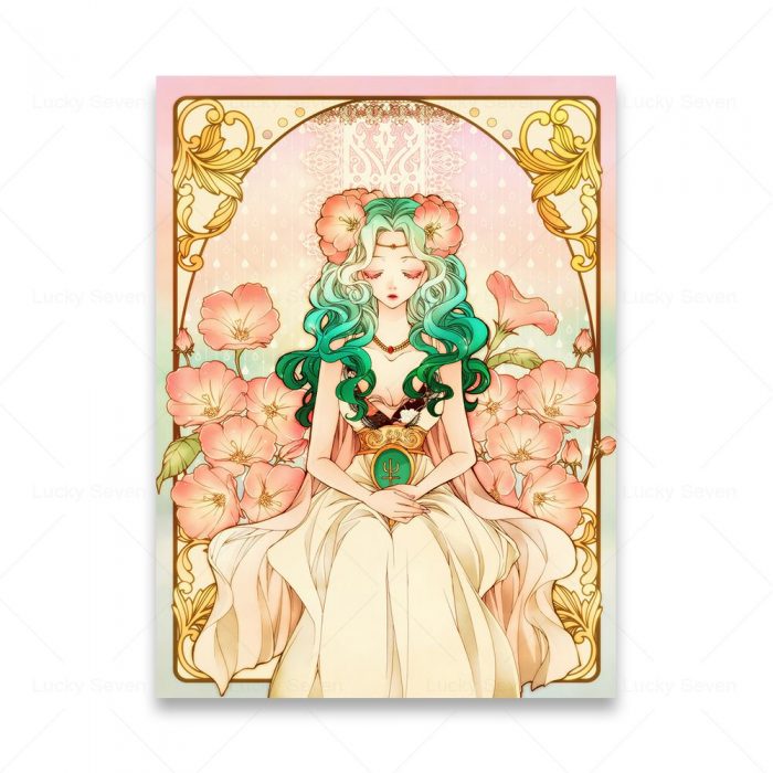 Anime Beautiful Girl Prints Sailor Moon Poster Wall Art Canvas Painting Cartoon Wall Pictruers Living Room 1 - Sailor Moon Store