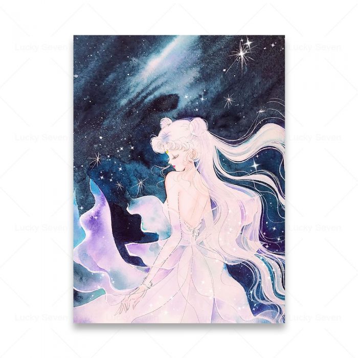 Anime Beautiful Girl Prints Sailor Moon Poster Wall Art Canvas Painting Cartoon Wall Pictruers Living Room 16 - Sailor Moon Store