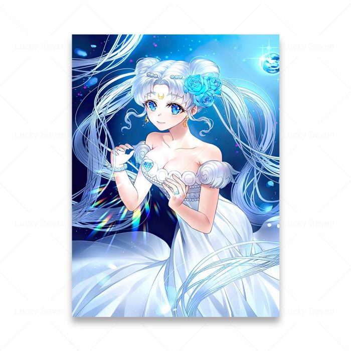 Anime Beautiful Girl Prints Sailor Moon Poster Wall Art Canvas Painting Cartoon Wall Pictruers Living Room 17 - Sailor Moon Store