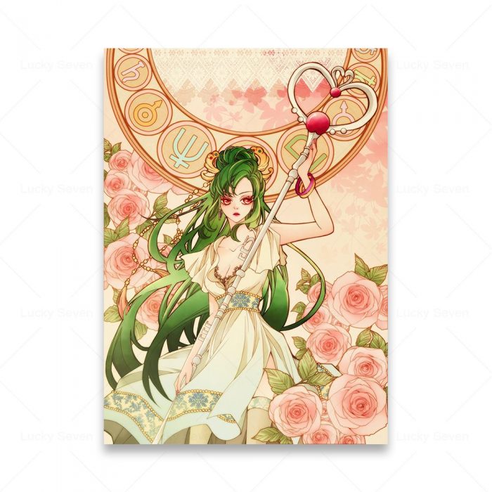 Anime Beautiful Girl Prints Sailor Moon Poster Wall Art Canvas Painting Cartoon Wall Pictruers Living Room 5 - Sailor Moon Store