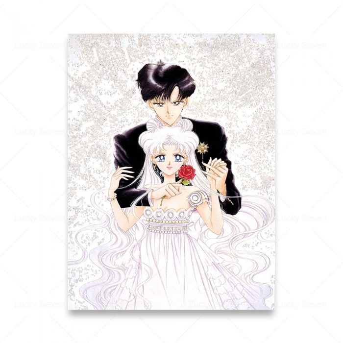 Anime Beautiful Girl Prints Sailor Moon Poster Wall Art Canvas Painting Cartoon Wall Pictruers Living Room 7 - Sailor Moon Store