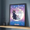 Posters for Wall Art Sailor Moon Canvas Decorative Painting Decorative Pictures for Living Room Cute Room 14 - Sailor Moon Store