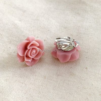 Sailor Kino Makoto Sailor Jupiter Cosplay Accessory Earrings Rose Flower Stud Earrings 2 - Sailor Moon Store