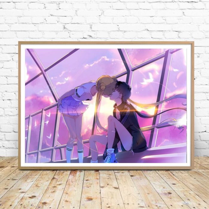 Seerlight Sailor Moon Poster Anime Art Poster Home Room Decor Wall Sticker Unframe 12 - Sailor Moon Store