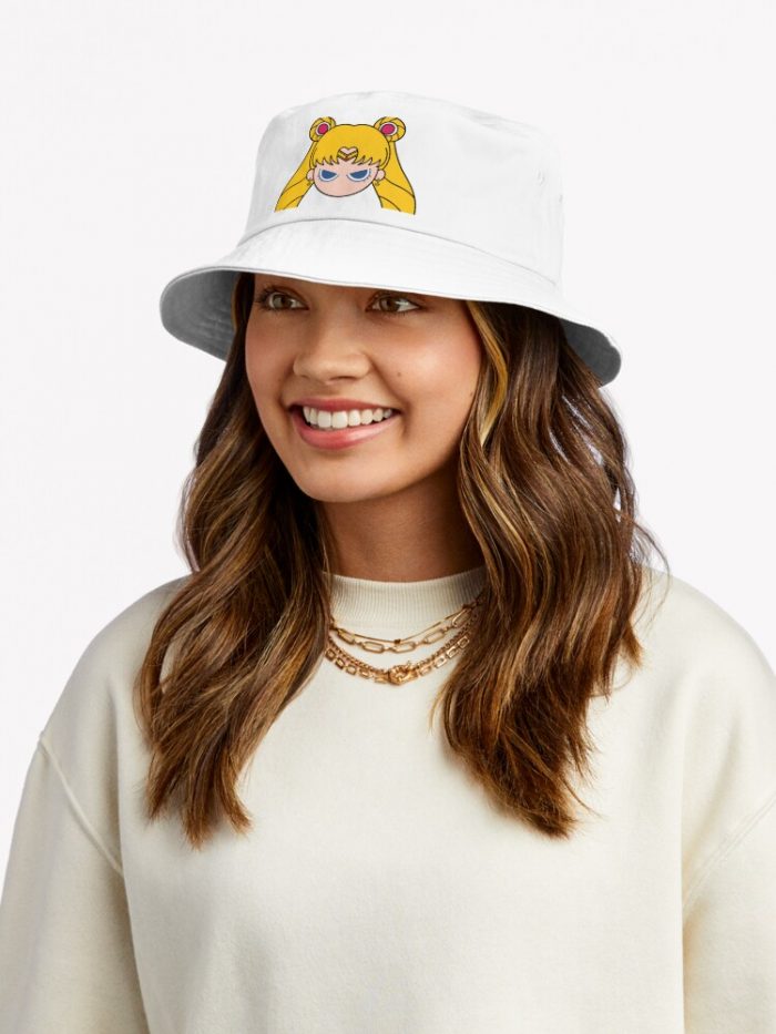 Sailor Moon - Moody Chibi Sailor Moon Bucket Hat Official Cow Anime Merch