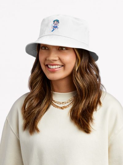 Sailor Mercury Bucket Hat Official Cow Anime Merch