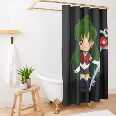 Sailor Pluto Shower Curtain Official Cow Anime Merch