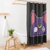 Luna From Sailor Moon Greeting Card Shower Curtain Official Cow Anime Merch