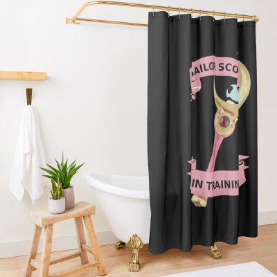 Sailor Moon Shower Curtain Official Cow Anime Merch