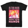 3600 black md t in the name of the moon wash your hands - Sailor Moon Store